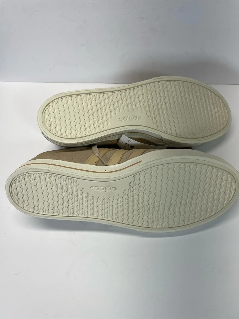 adidas skateboard Men's Beige Suede Low-Top Sneakers